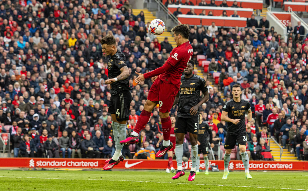 Liverpool và Arsenal chia điểm kịch tính tại thánh địa Anfield | Bóng đá | Vietnam+ (VietnamPlus)